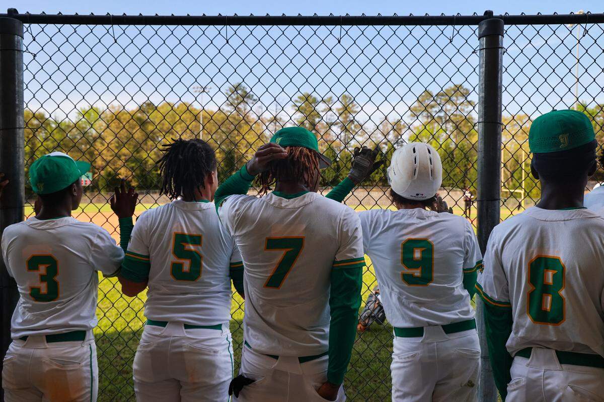 The C.A. Johnson Hornets play the Lee Central Stallions at home on Tuesday, April 1, 2025. The Hornets beat the Stallions 11-7.