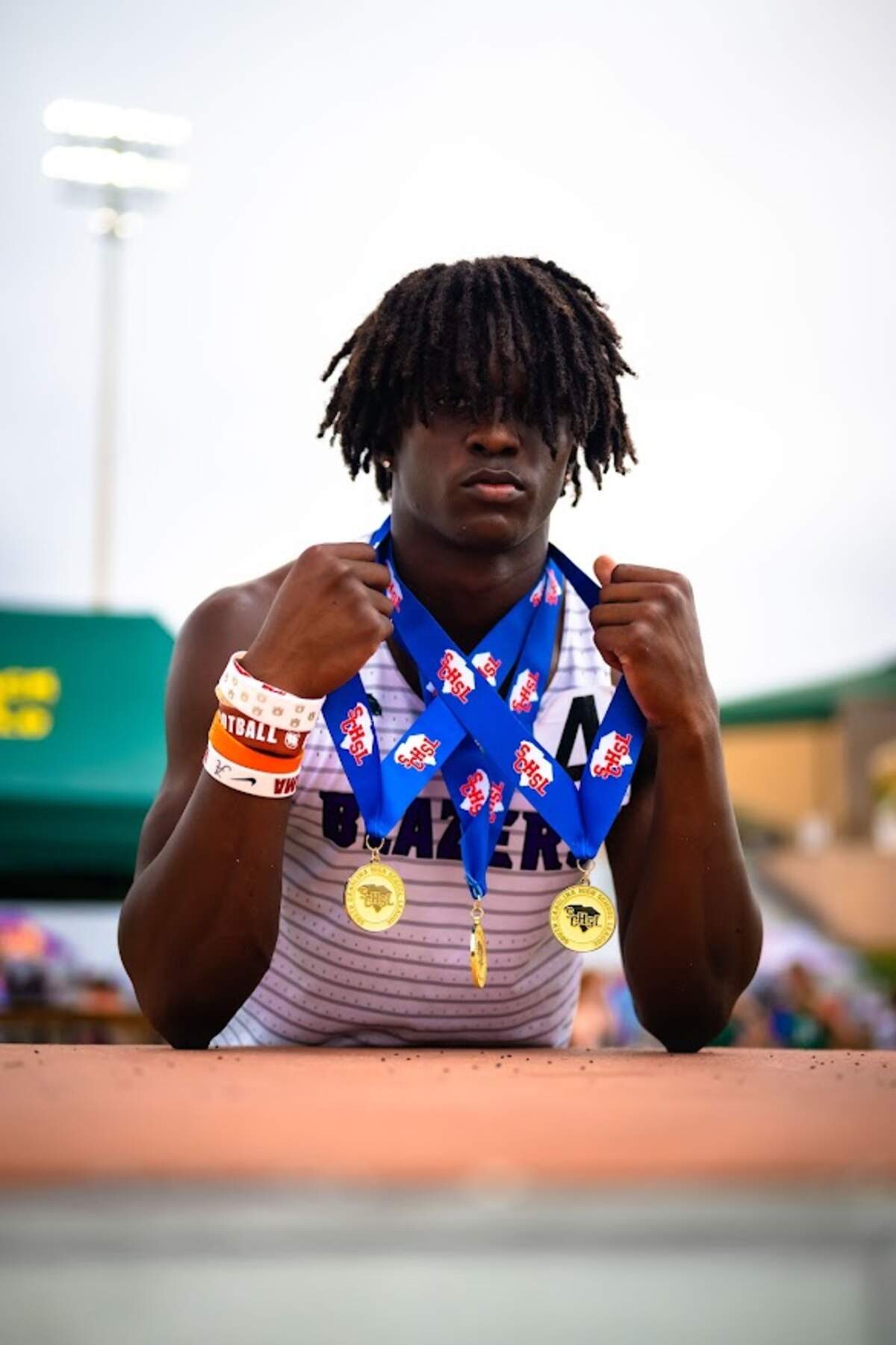 Ridge View sophomore Jordon Gidron was named The State Newspaper’s co-Boys Track & Field Athlete of the Year. Gidron won the 100 and 200 and was on the team’s winning 4x100 relay and on the second-place 4x400 relay team in helping the Blazers to 4A state championship.