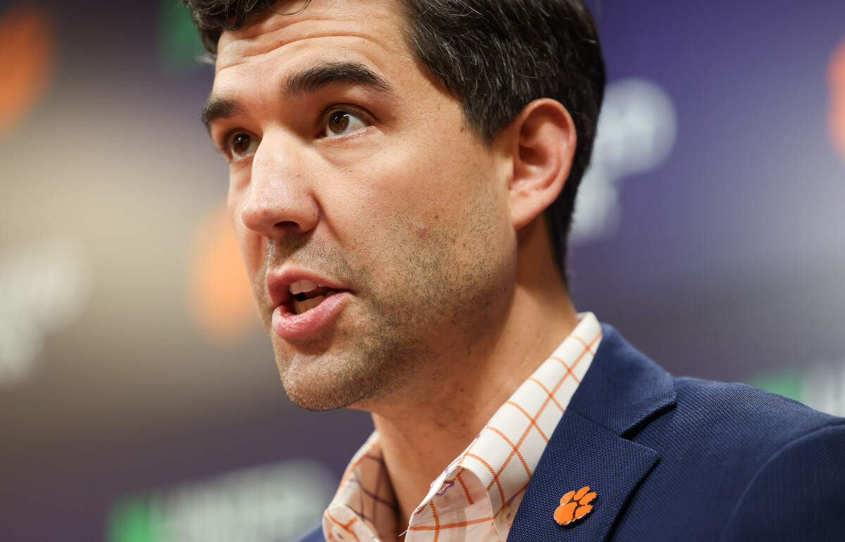 Graham Neff has worked as Clemson’s athletic director since December 2021.