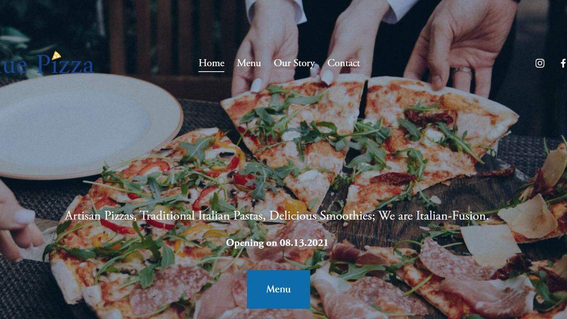 Blue Pizza SC is a family-owned restaurant in Five Points, Columbia, S.C.