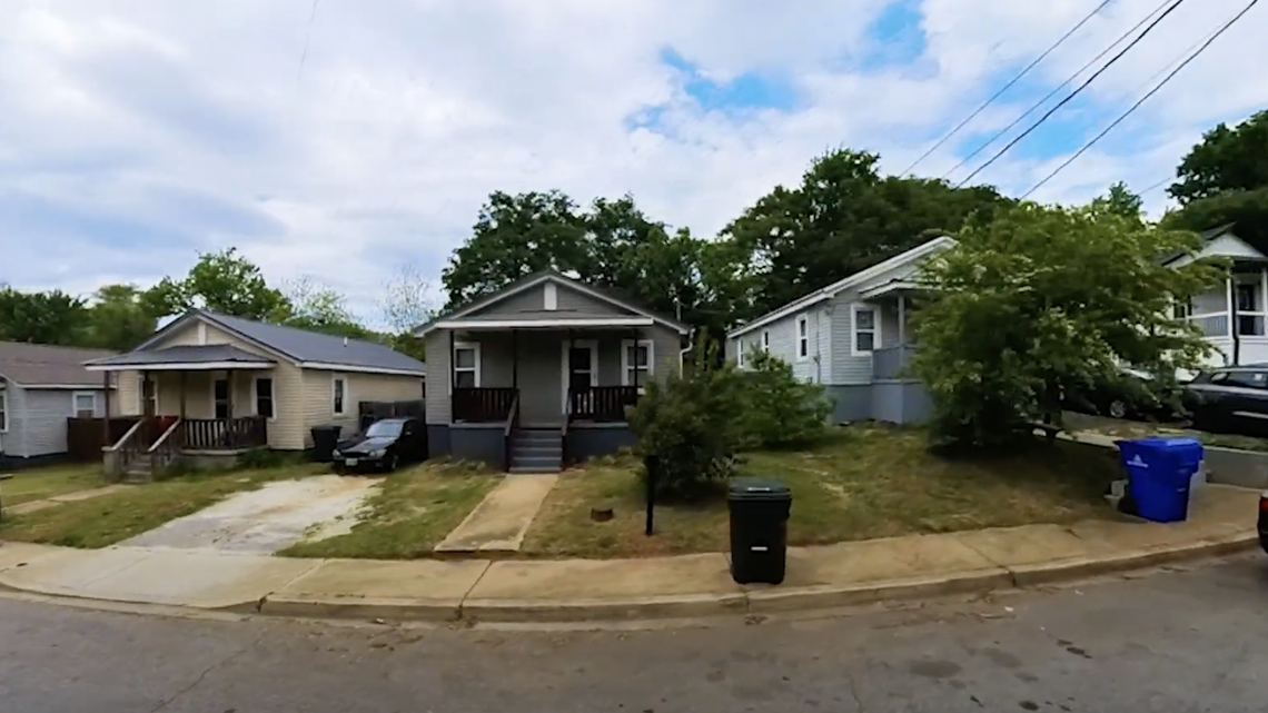 Greenline-Spartanburg is a mix of old and new houses. The city of Greenville has a proposed master plan to remake the community.
