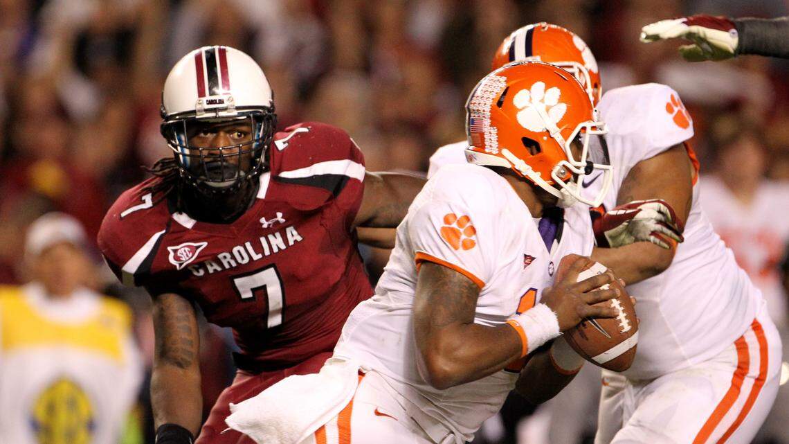 Jadeveon Clowney owns USC sack records. He’s still rooting for Kyle Kennard, Dylan Stewart