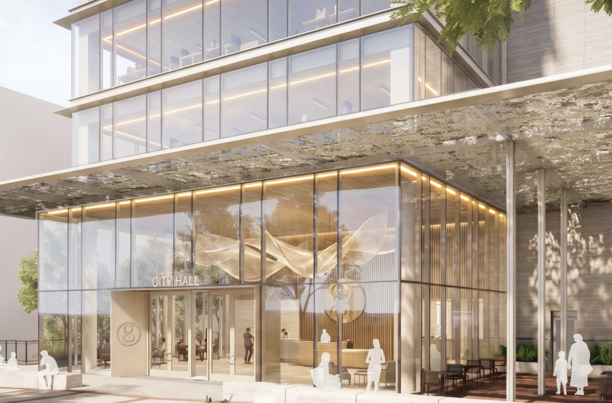 Renderings of a renovated Greenville, SC, City Hall have been released.