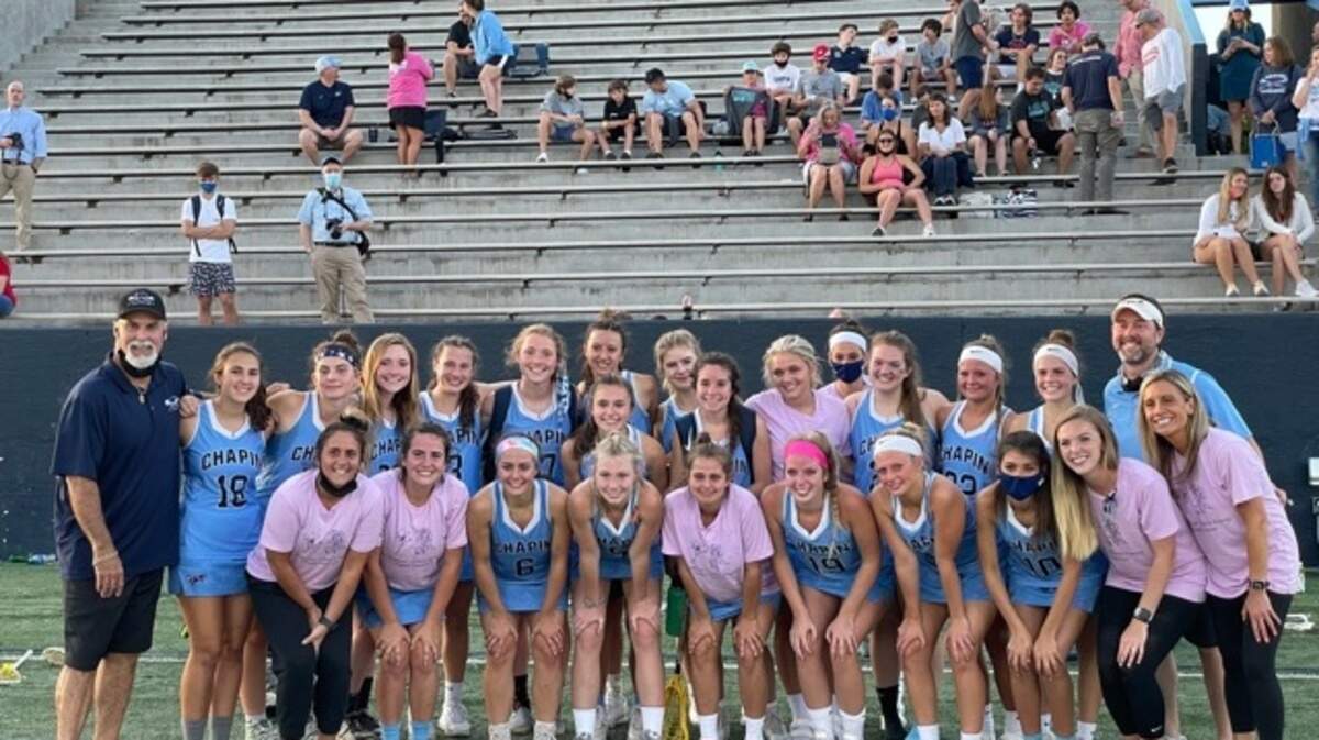 The Chapin girls lacrosse team lost to Wando, 9-8, in Class 5A semifinals on Monday, April 26, 2021.