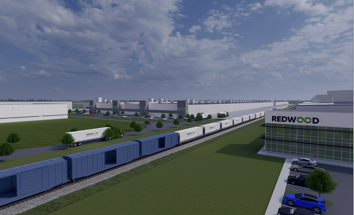 Electric vehicle battery maker Redwood Materials plans to invest $3.5 billion in Berkeley County and bring 1,500 jobs to the area.