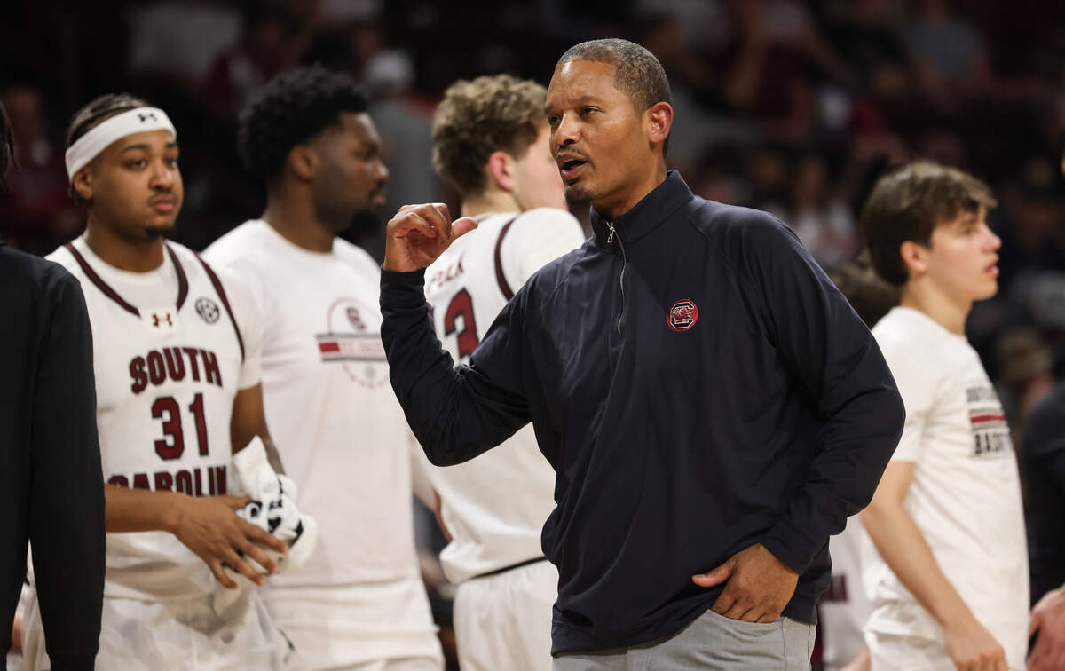 South Carolina head coach Lamont Paris