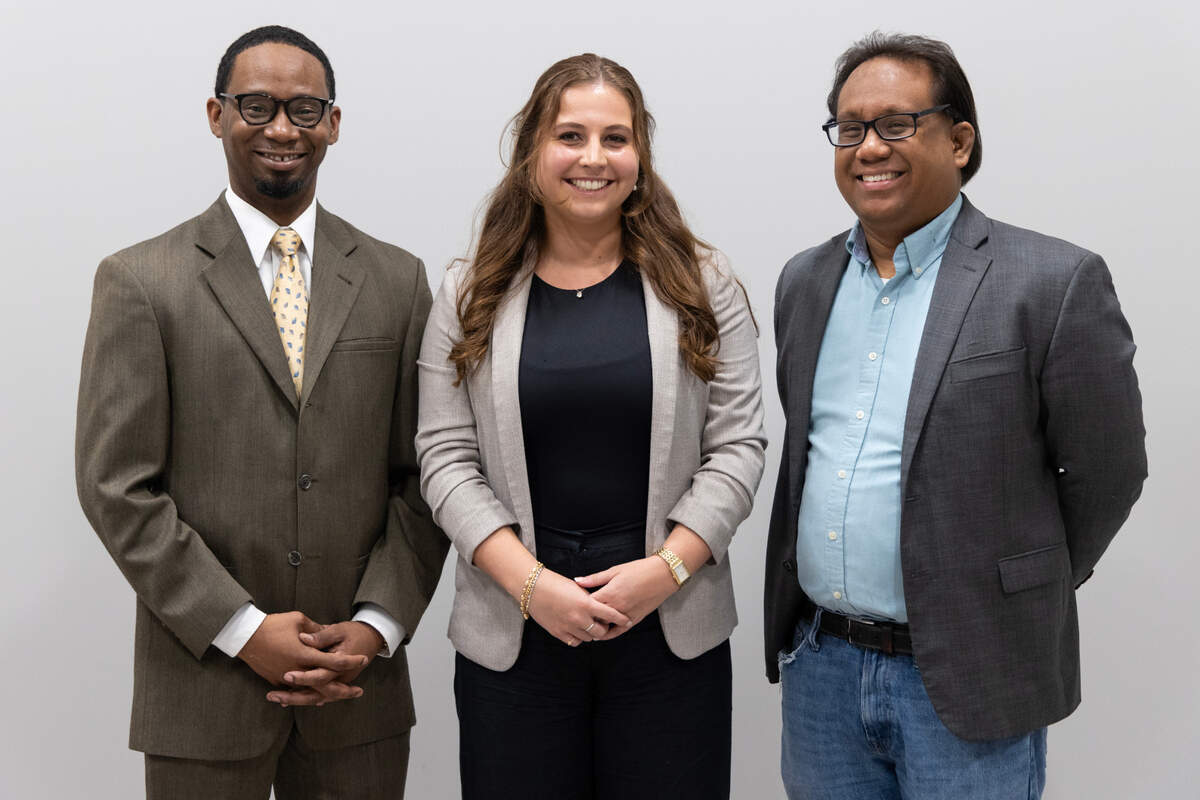 The State’s politics and state government team Javon Harris, Anna Wilder and Joseph Bustos.
