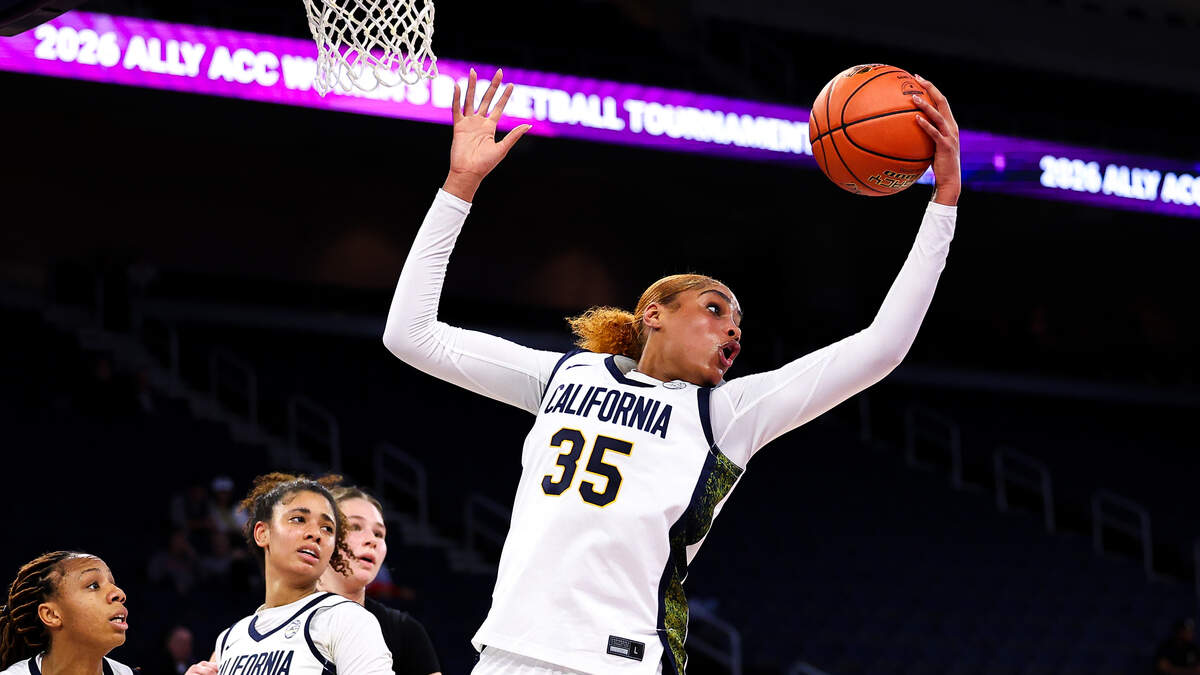 Former Gamecock Sakima Walker (35) is ending her six-year college career on a high note with the Cal Golden Bears.