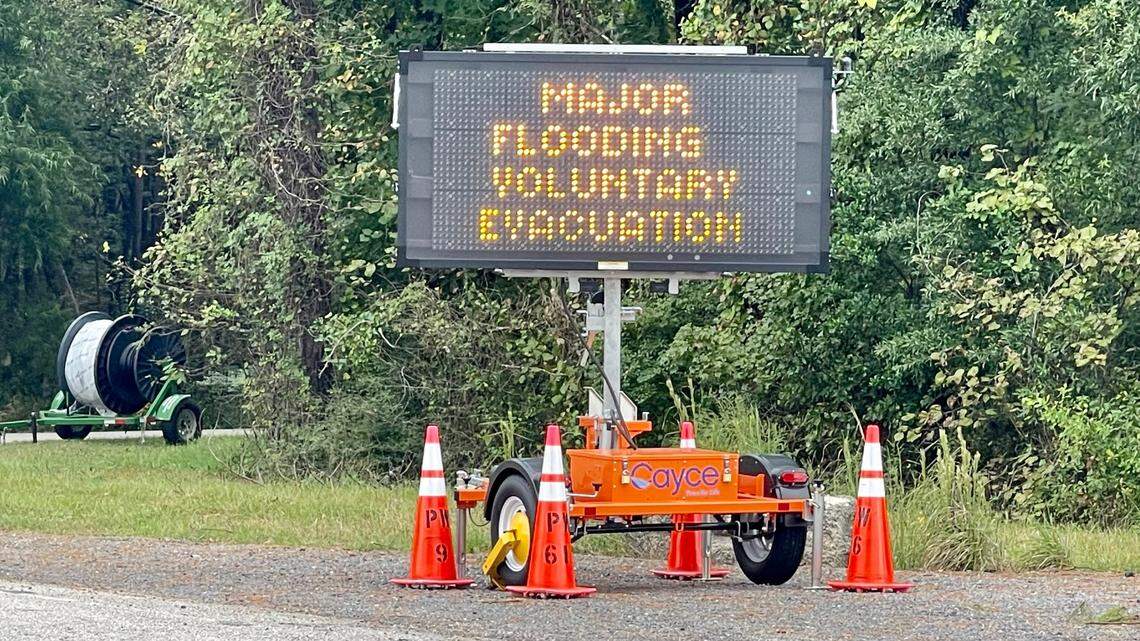 Boat ramps, roads closed as Columbia-area rivers continue to rise after Hurricane Helene