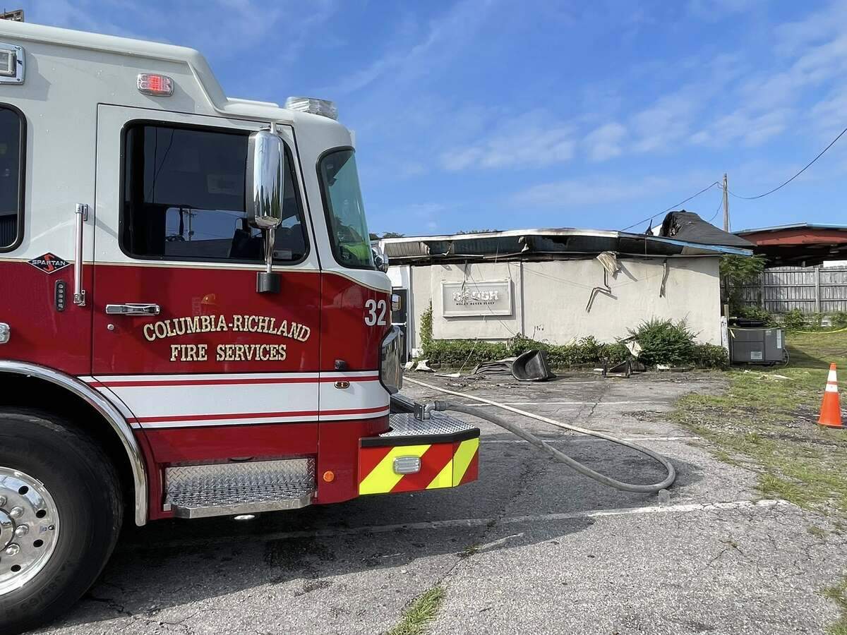 The Columbia Fire Department responded to an overnight blaze at a business.