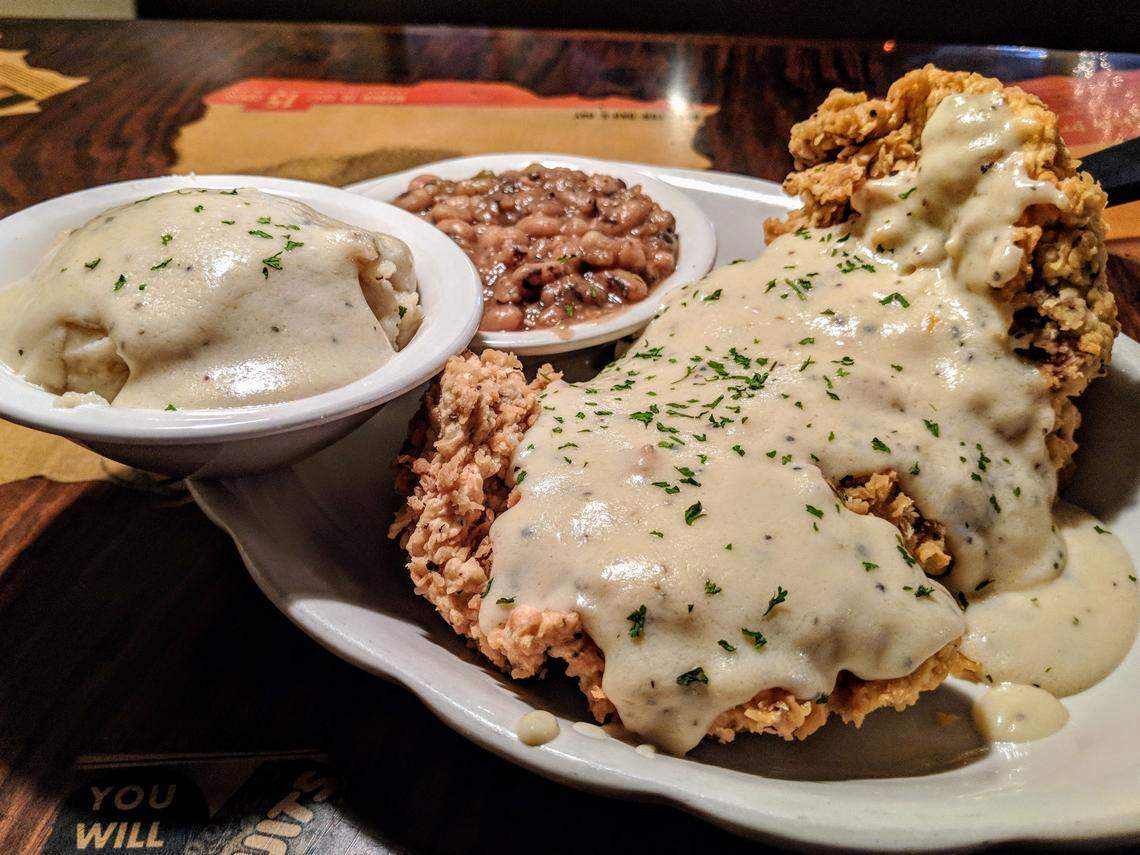 Country fried steak at Yesterday’s