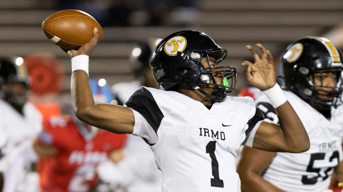 AJ Brand (1) of Irmo High