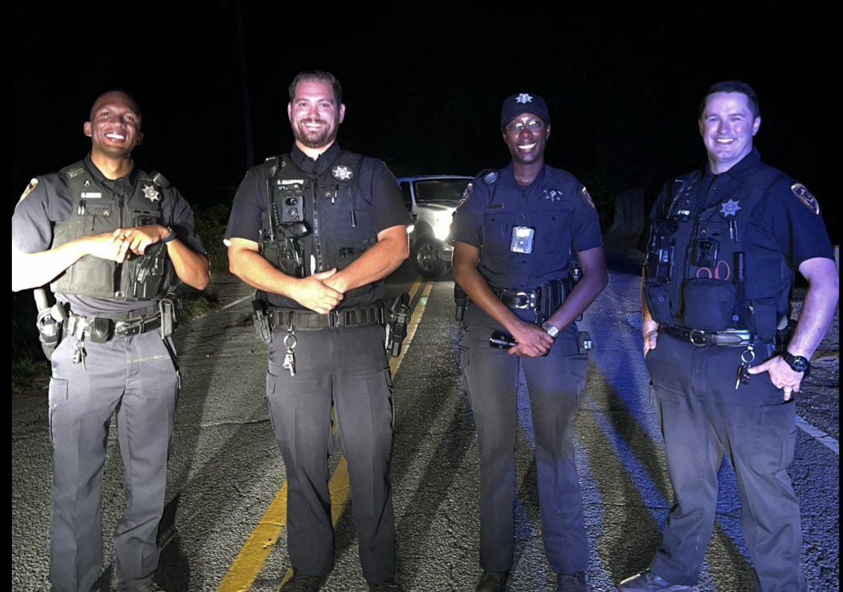 Cows and a bull from Happy Cow Creamery in Pelzer, SC, took a late night scroll on Tuesday, Sept. 5, 2023. Four Greenville County deputies rounded them up.