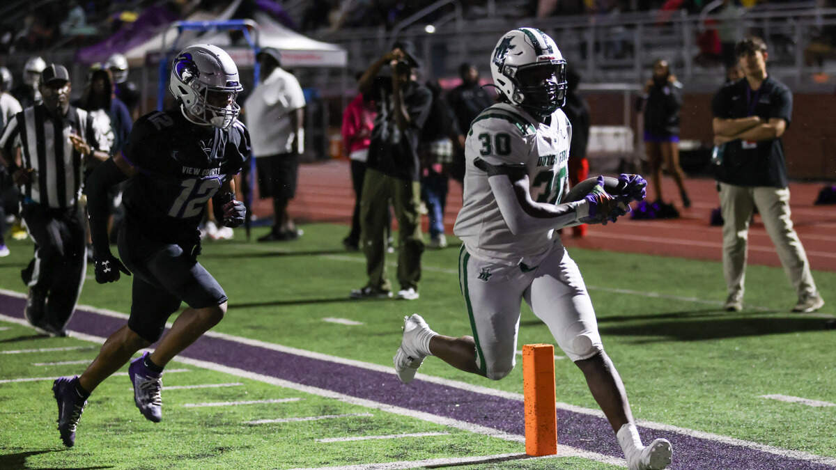 Dutch Fork running back Maurice Anderson (30) scores during Ridge View’s game against Dutch Fork in Columbia on Friday, September 6, 2024.