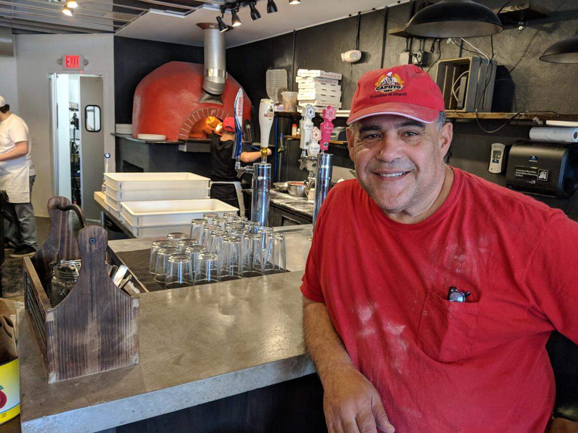 Former actor Rick Marzan is co-owner of the Citta Del Cotone restaurant in Cottontown with restauranteur Tommy Price. The pizzeria serves authentic Neopolitan pies