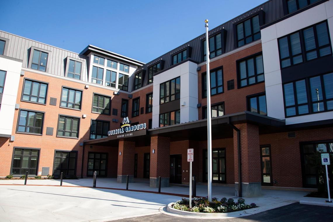 The Merrill Gardens active retirement community the Bull Road neighborhood of Columbia, South Carolina.