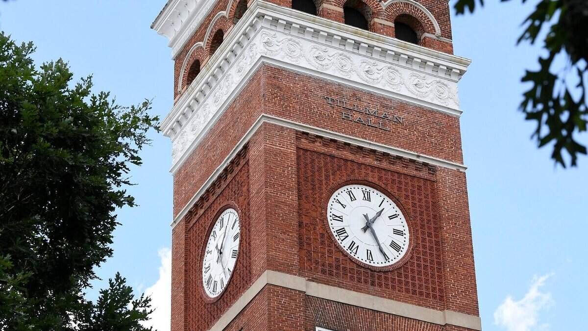 Tillman Hall on the campus of Clemson University Saturday, June 13, 2020.