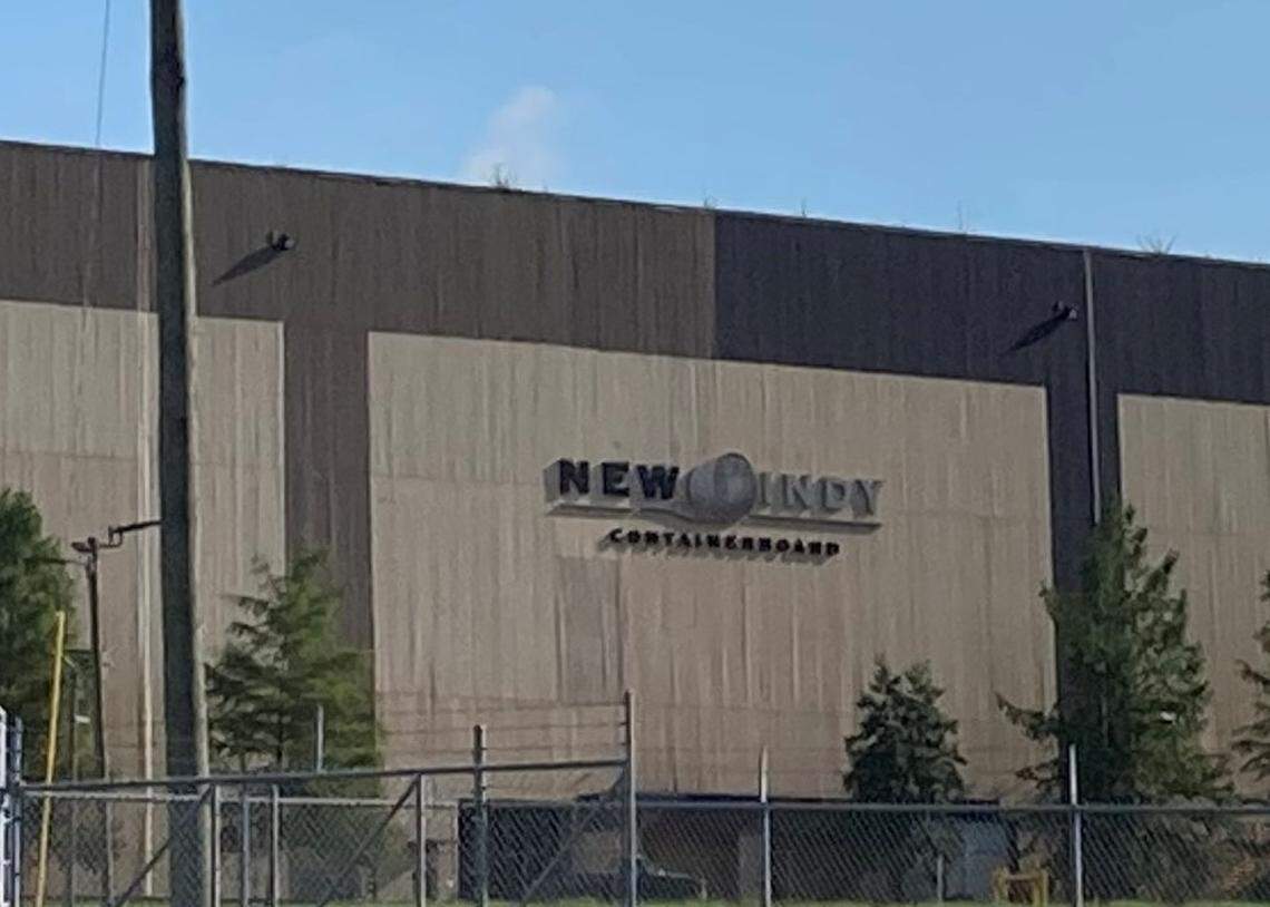 The New Indy Catawba containerboard mill is the site of the former Bowater paper mill.