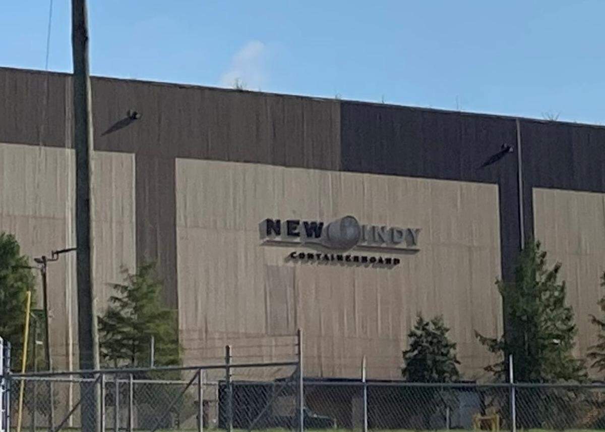 The New Indy Catawba containerboard mill is the site of the former Bowater paper mill.