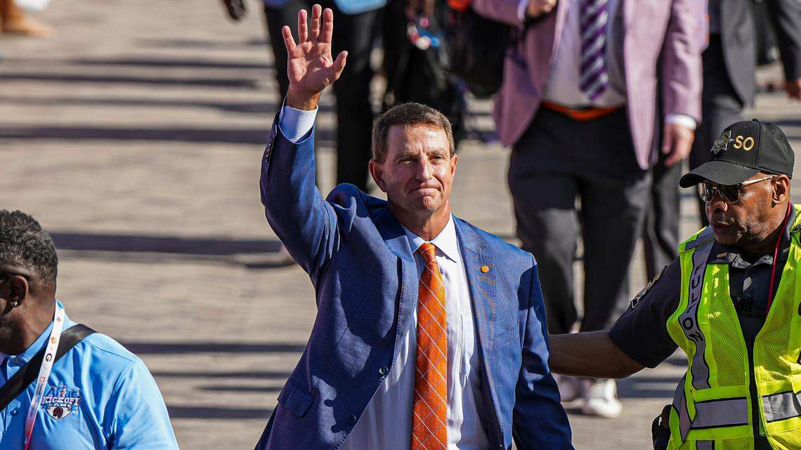 Clemson Tigers head coach Dabo Swinney