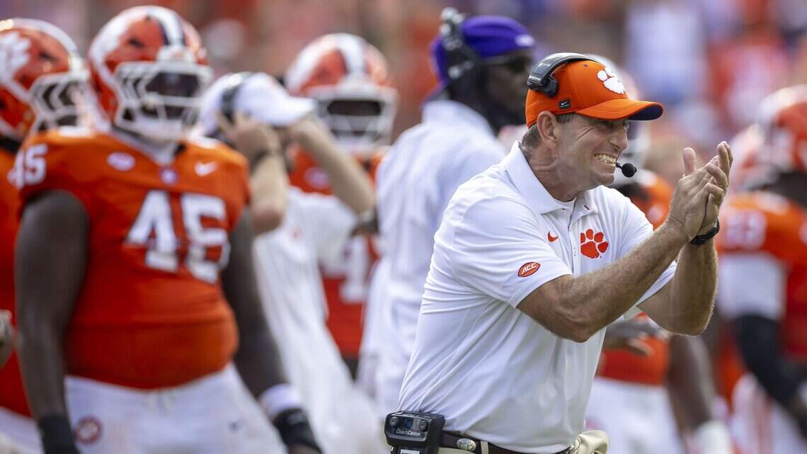 Photos: Clemson rallies for a dramatic win over North Carolina