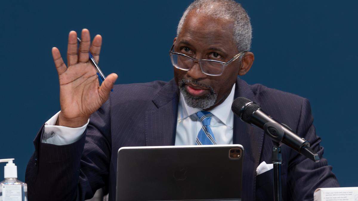Dr. Craig Witherspoon Richland District One Superintendent, speaks during a meeting of the Richland District One school board on Tuesday, Jan. 23, 2024