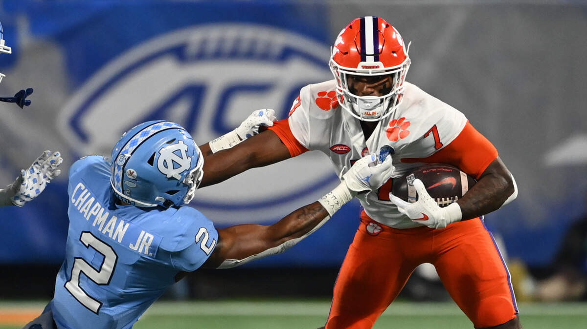 Former Clemson running back Kobe Pace is now at Virginia.