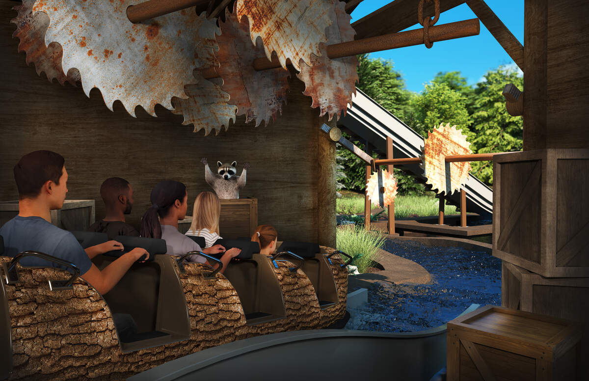 Themed after an abandoned lumber mill, a place rumored to be haunted, Rip Roarin’ Falls Super Flume aims to combine thrill with storytelling.