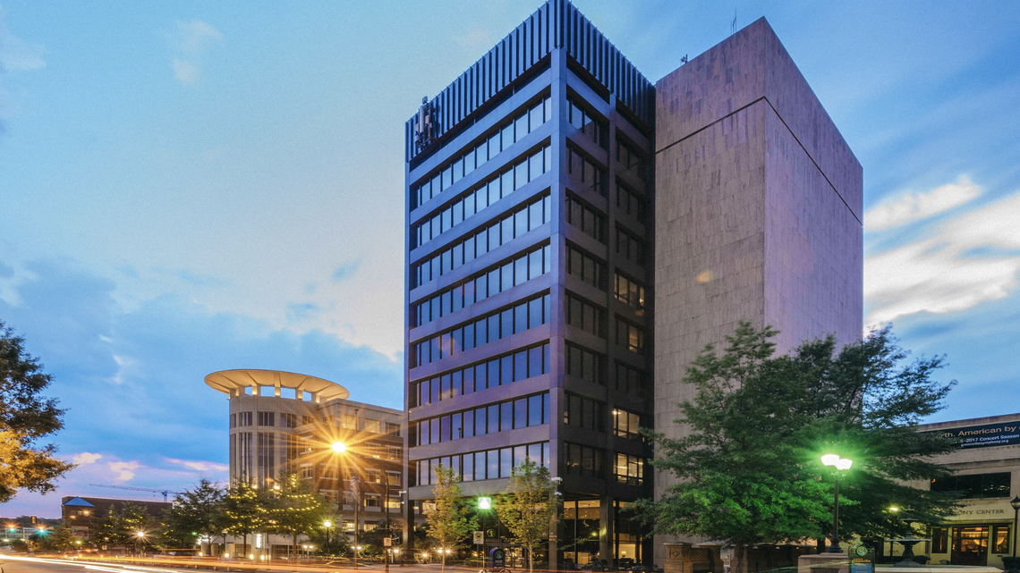Greenville City Hall was built in the 1970s.