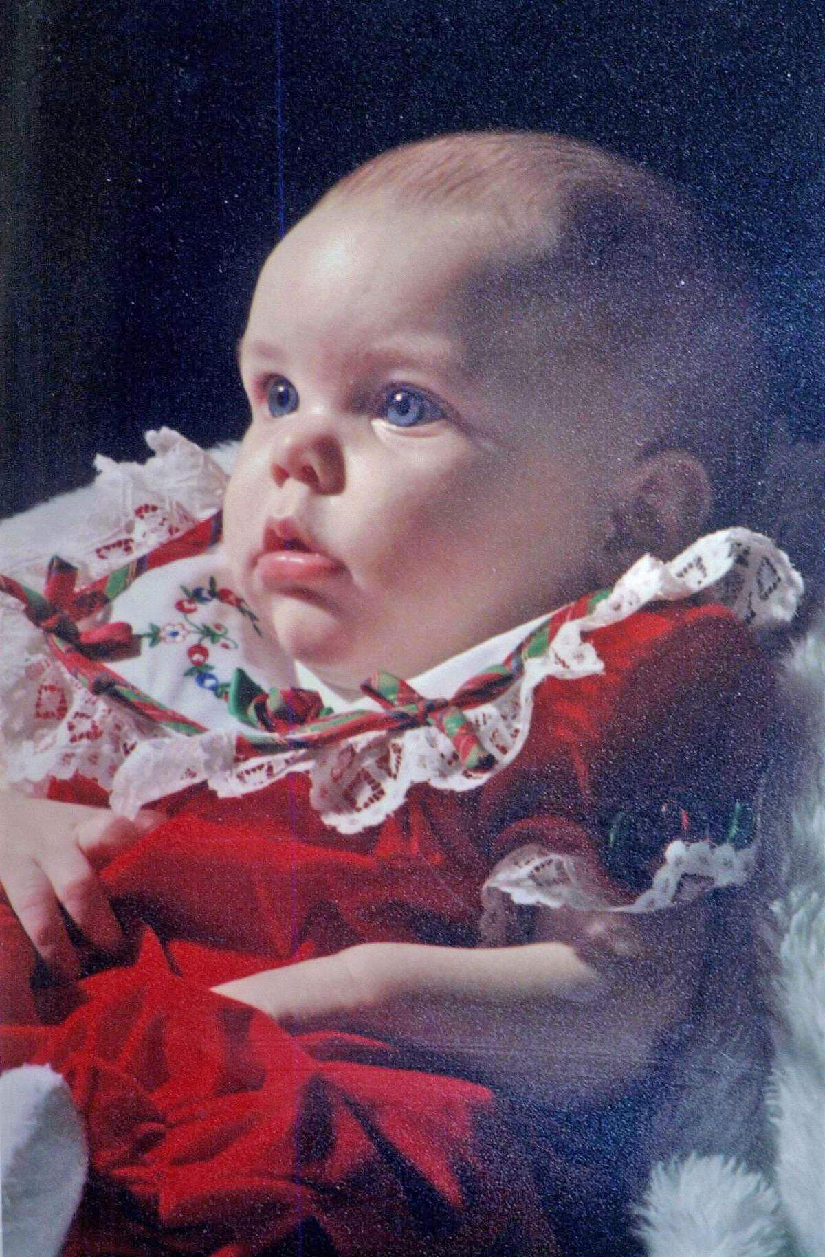 A 4-month-old Breanna Nicole is shown in this family photograph. Breanna was killed at her Platt Springs Road home in January 2001. Her father, Robert Northcutt, is facing a resentencing in his case. An earlier capital sentence was revoked.