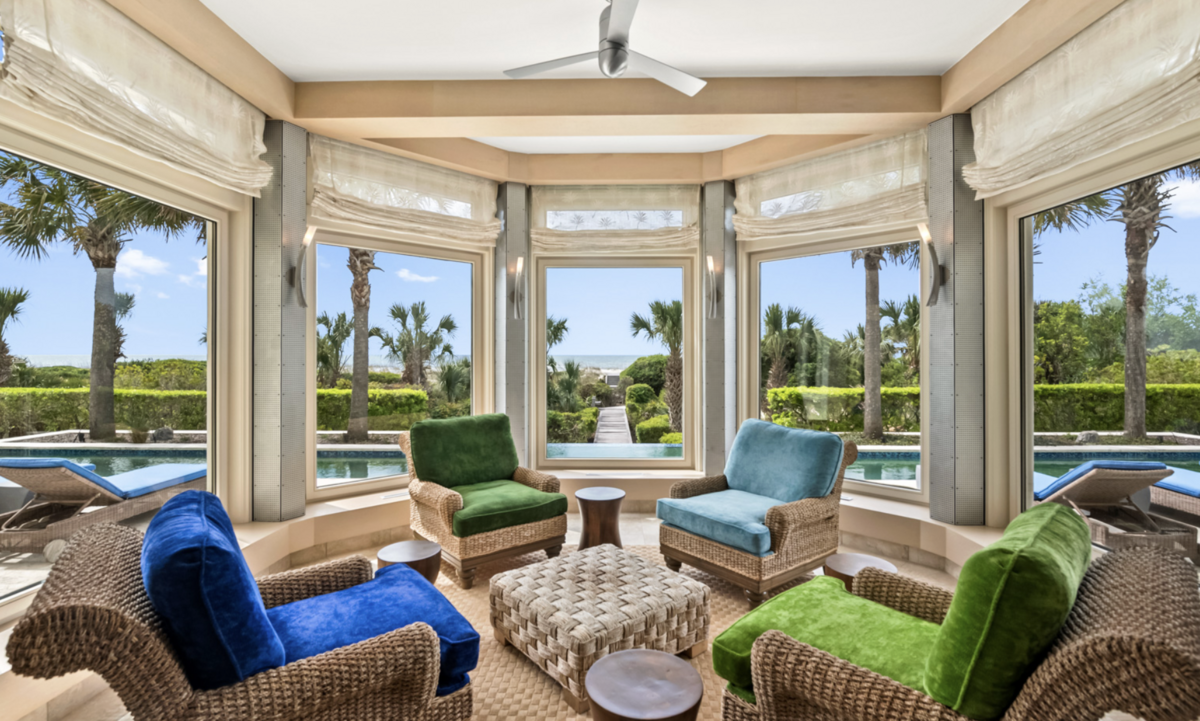 The oceanfront home of Michael Jordan’s longtime agent David Falk, known for coining the phrase “Air Jordan,” is on the market for $25 million.
