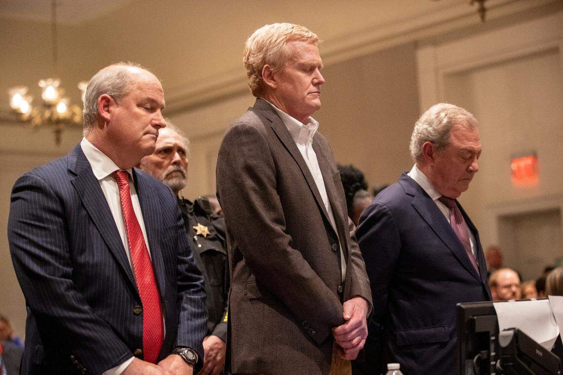 Alex Murdaugh was found guilty on all four counts at the Colleton County Courthouse in Walterboro on Thursday, March 2, 2023. Andrew J. Whitaker/The Post and Courier/Pool