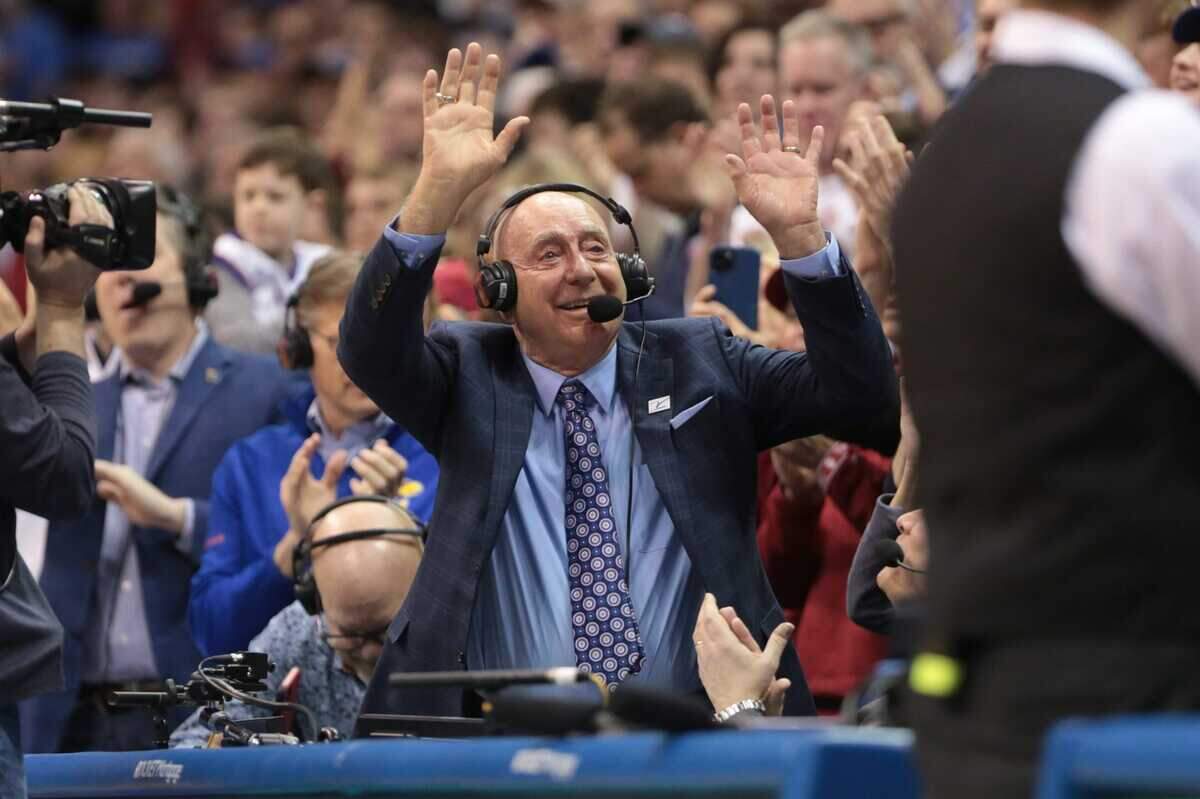 ESPN analyst Dick Vitale in 2022.