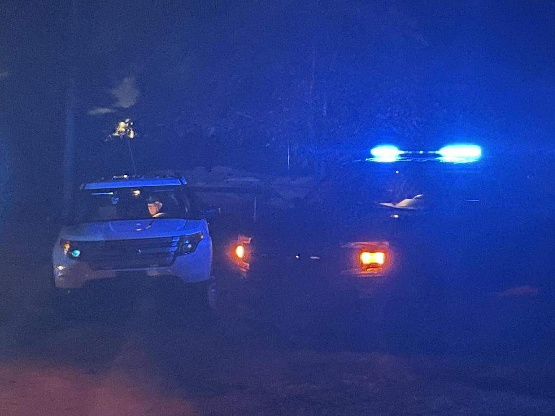 Law enforcement responds to a shooting.