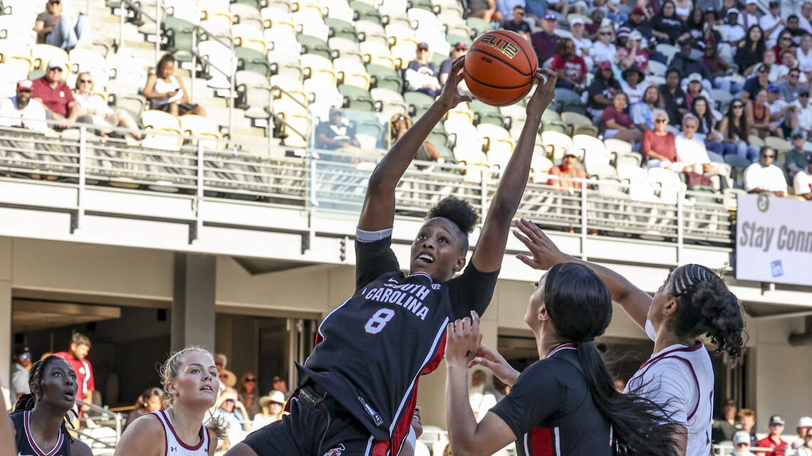 South Carolina WBB wins outdoor exhibition over Charleston. What we learned