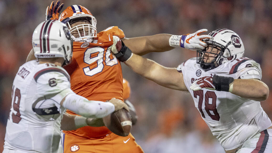 ‘By far the best’: USC linemen know Clemson defender they’d draft first