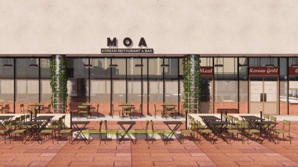 A rendering of MOA Korean BBQ and Bar, which will be located at 1333 Main St. in downtown Columbia. It is expected to open in the fall.
