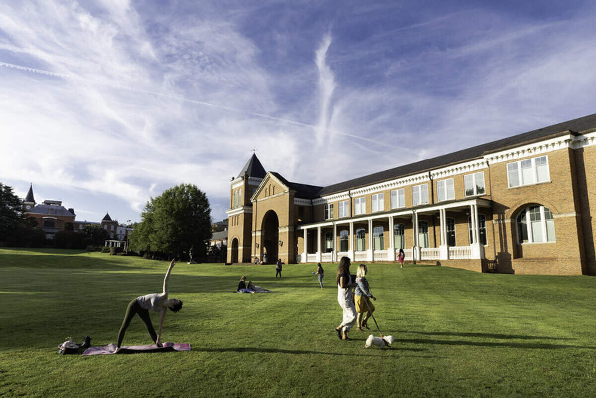 The Quad and Phifer Hall at Converse College