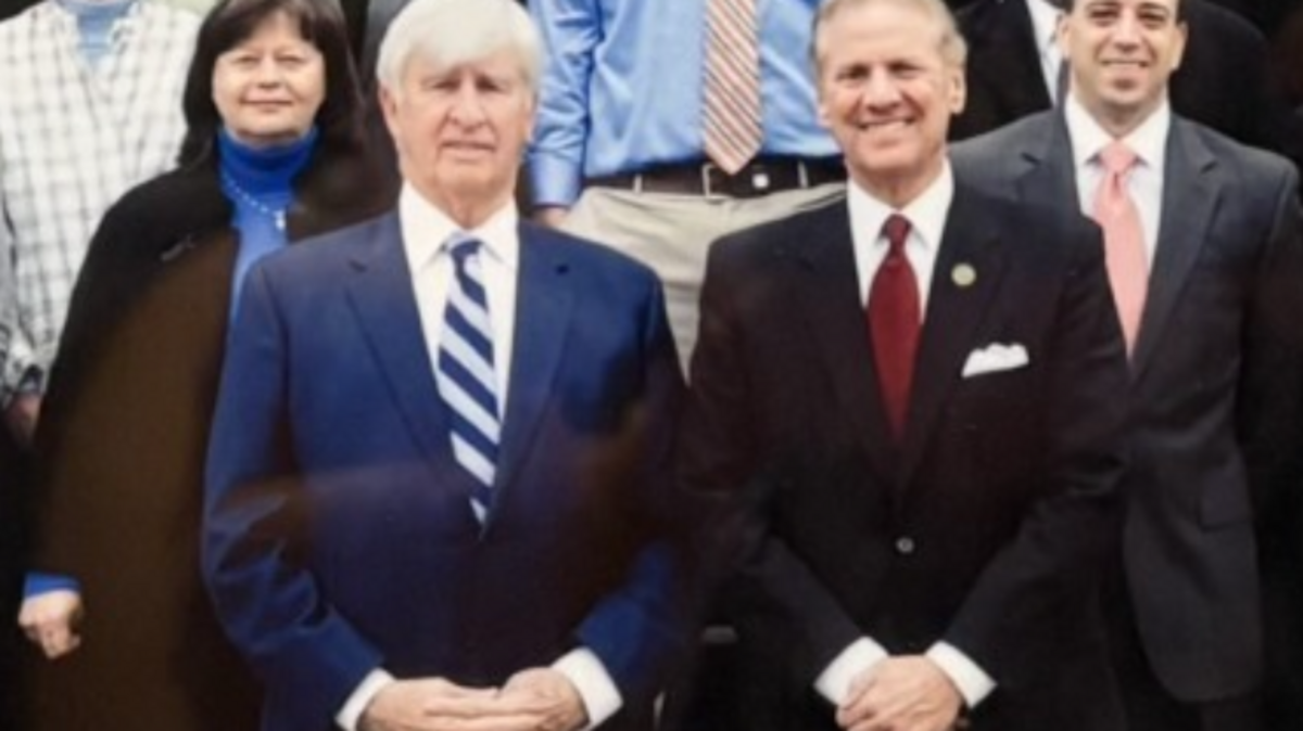 John McIntosh (left) and Henry McMaster