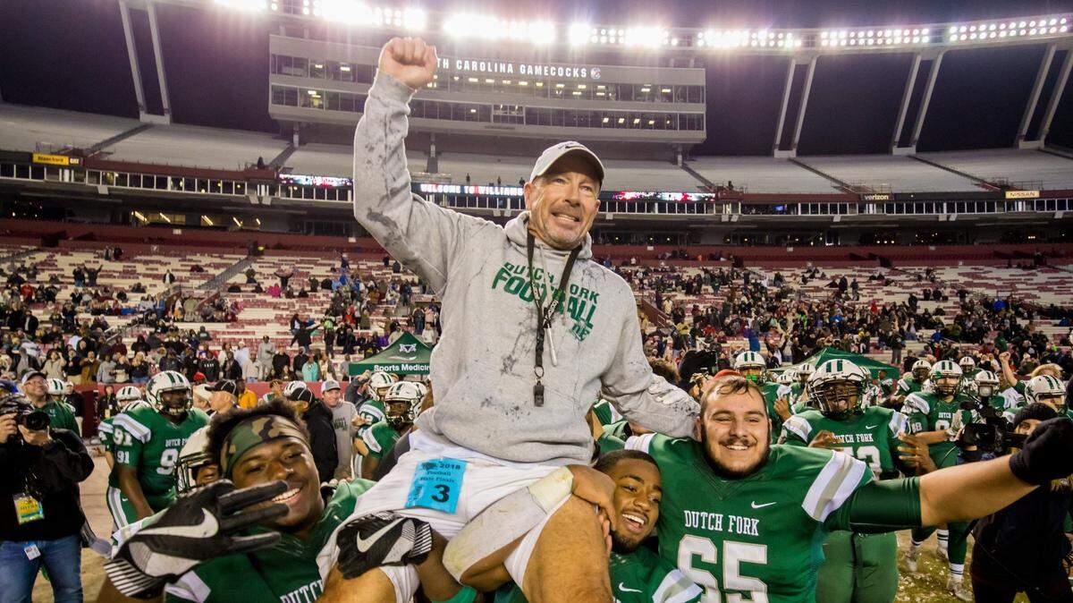 Dutch Fork’s Tom Knotts is among the highest paid coaches in South Carolina.