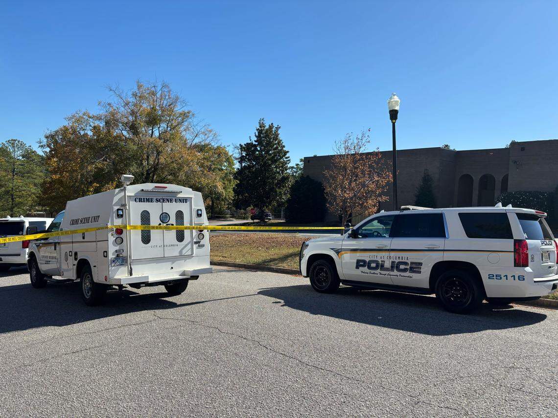 Columbia Police officers responded Friday after a shooting outside Middleburg Plaza, where Planed Parenthood is located.