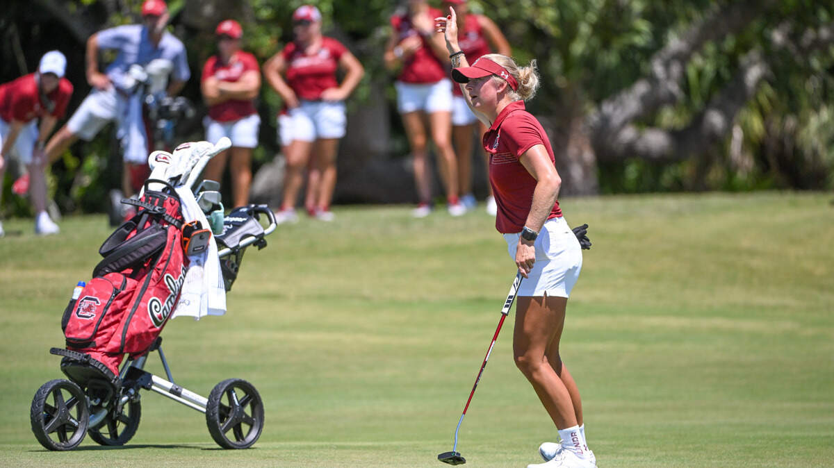 Teams participate in round one of the 2025 SEC Women’s Golf Championship at the Pelican Golf Club on Friday, April 18, 2025 in Belleair, Florida.