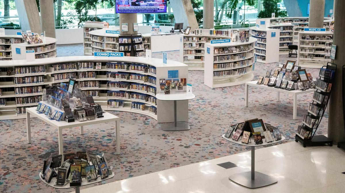 The Richland County Library Main branch on Tuesday, July 19, 2022. In addition to offering books, the library has tools, work spaces, classes, social workers and a recording studio.