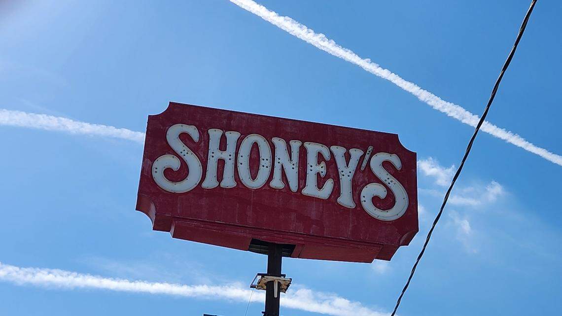 The sign for Shoney’s on Garners Ferry Road in Columbia, SC.
