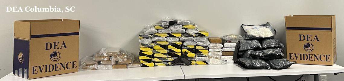 A record-setting amount a fentanyl was seized in South Carolina, according to the U.S. Attorney’s Office.
