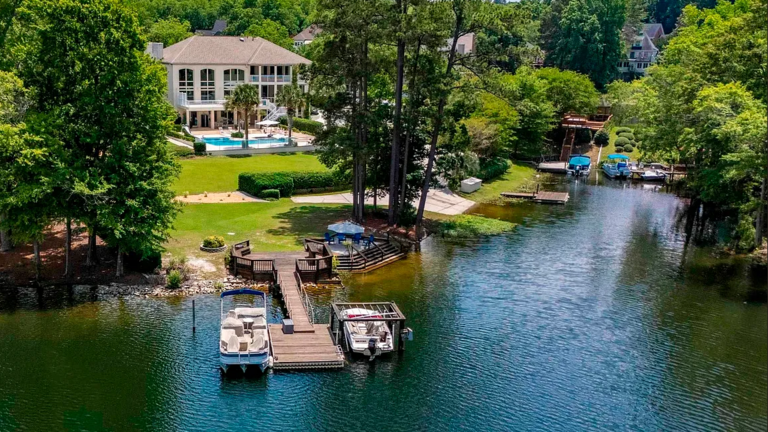 This $3.7M Lake Murray house has a lot to offer before you even go inside
