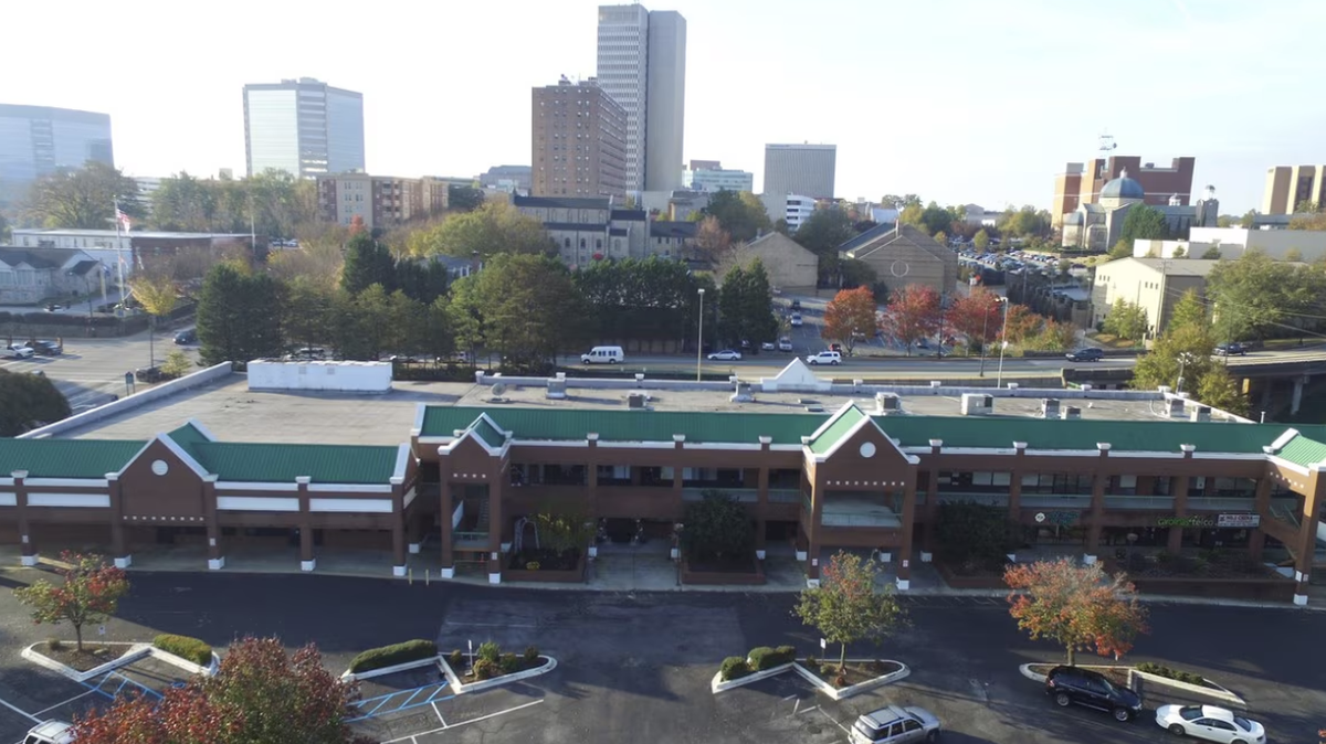 Nearly vacant for 12 years, this key Greenville property close to downtown to become an upscale shopping center.