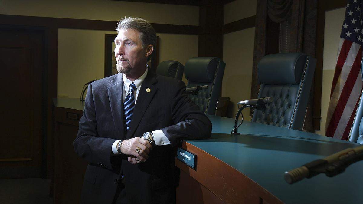 Mayor of Lexington Steve MacDougall.