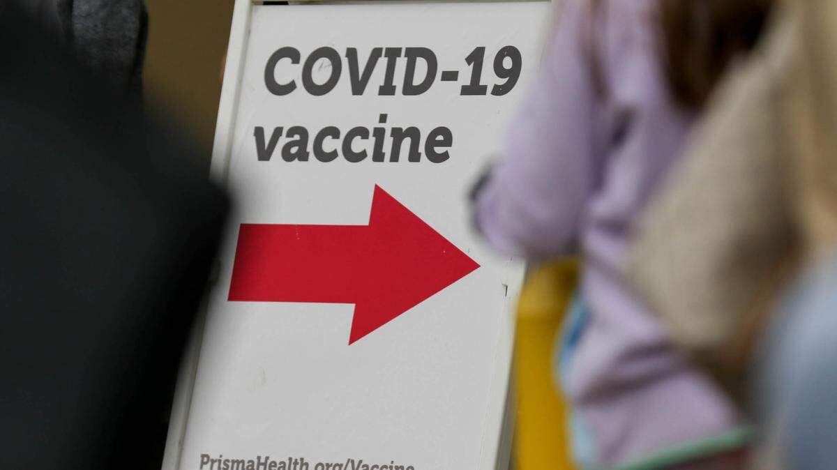 Children wait to get vaccinated for the Coronavirus at Prisma Health on Thursday, Nov. 4, 2021.