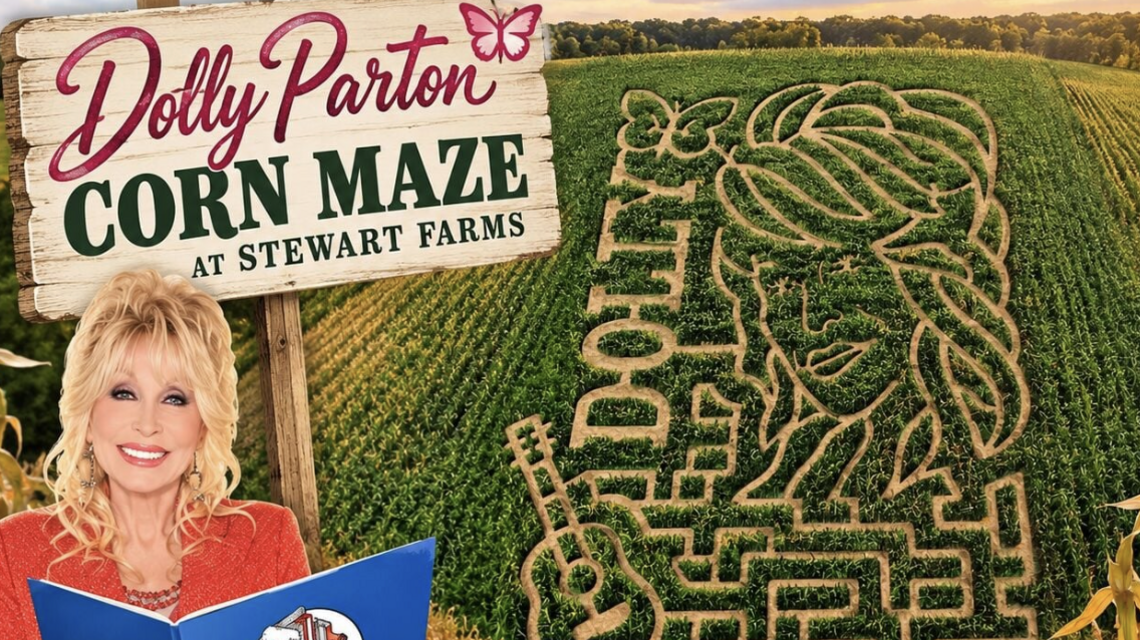 Dolly Parton-themed corn maze at SC farm to raise money for Imagination Library